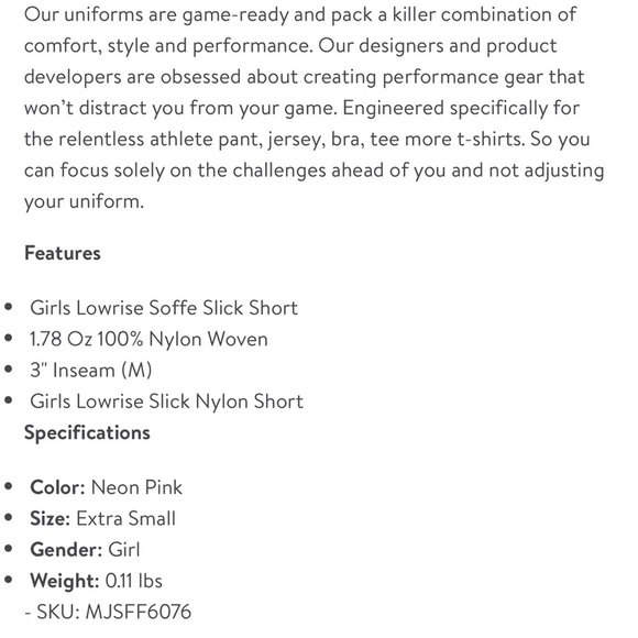 NWOT SOFFE Women’s Athletic Shorts Size S in Barney Purple - Picture 8 of 8